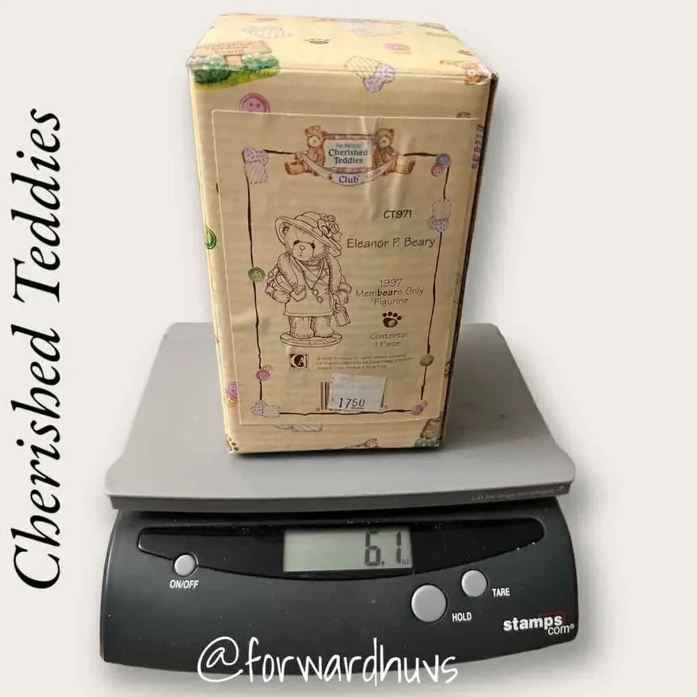 Bundle Sale 3 for $15 | Cherished Teddies Club Figurine “Eleanor P. Beary” #CT97